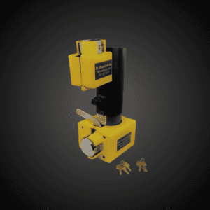 Bulldog Cable Lever Gooseneck & Set Bolt package deal with 2 keyed alike Trimax Puck locks