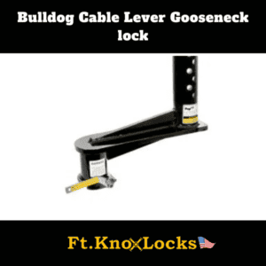 Bulldog Cable Lever Gooseneck lock